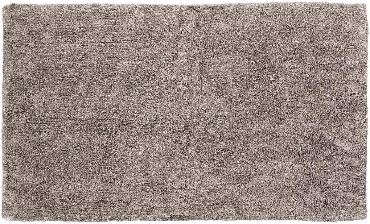 Zachte Katoenen Badmat 60x100 cm Taupe - Absorberend en Duurzaam
