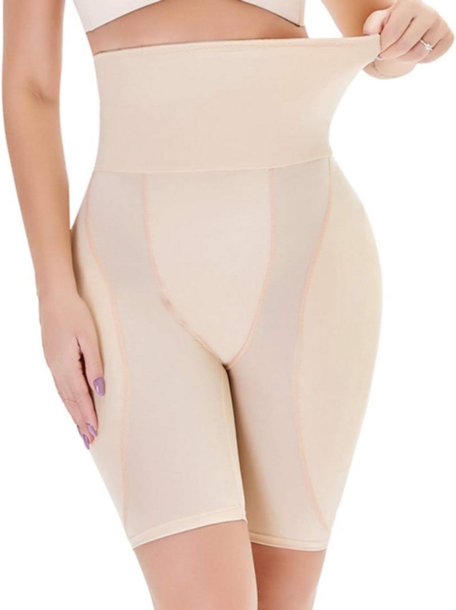 Vrouwen Corset Broek Met Push-Up Effect - Figuurvlakvormende Shapewear Met Verwijderbare Pads - 3D-Snijtechniek Voor Taille, Heupen En Billen - Comfortabele Elastische Tailleband - Gladmakende Push-Up Broek Voor Dagelijks En Speciale Gelegenheden