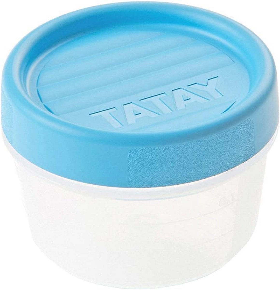 Luchtdichte Voedselopslag met Schroefdop - Capaciteit 0.2L, BPA-vrij, Magnetron- en Vaatwasmachinebestendig - Blauw