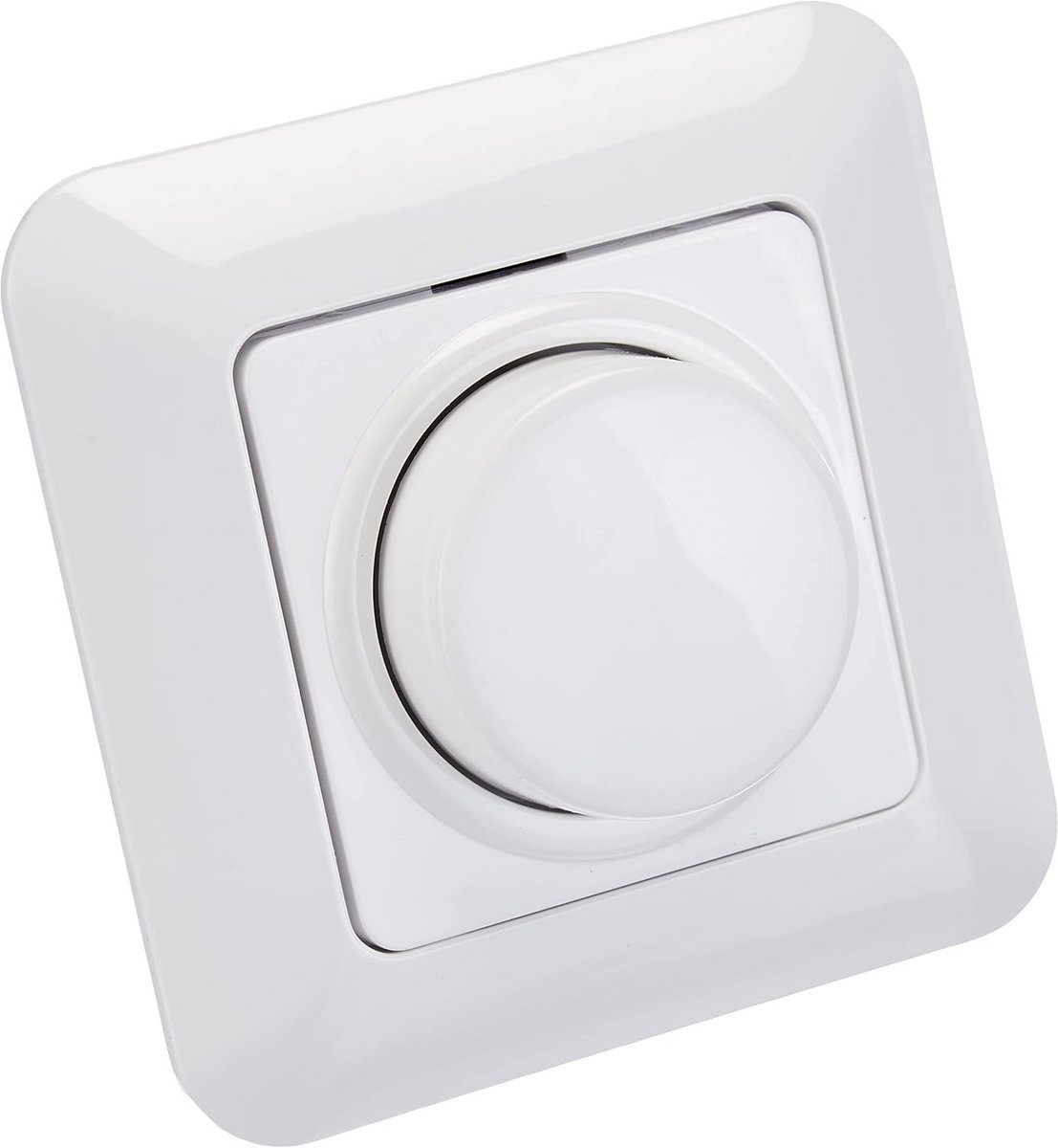 LED Faseaansnijdingsdimmer en Schakelaar Arctisch Wit (Cadiz Stijl)