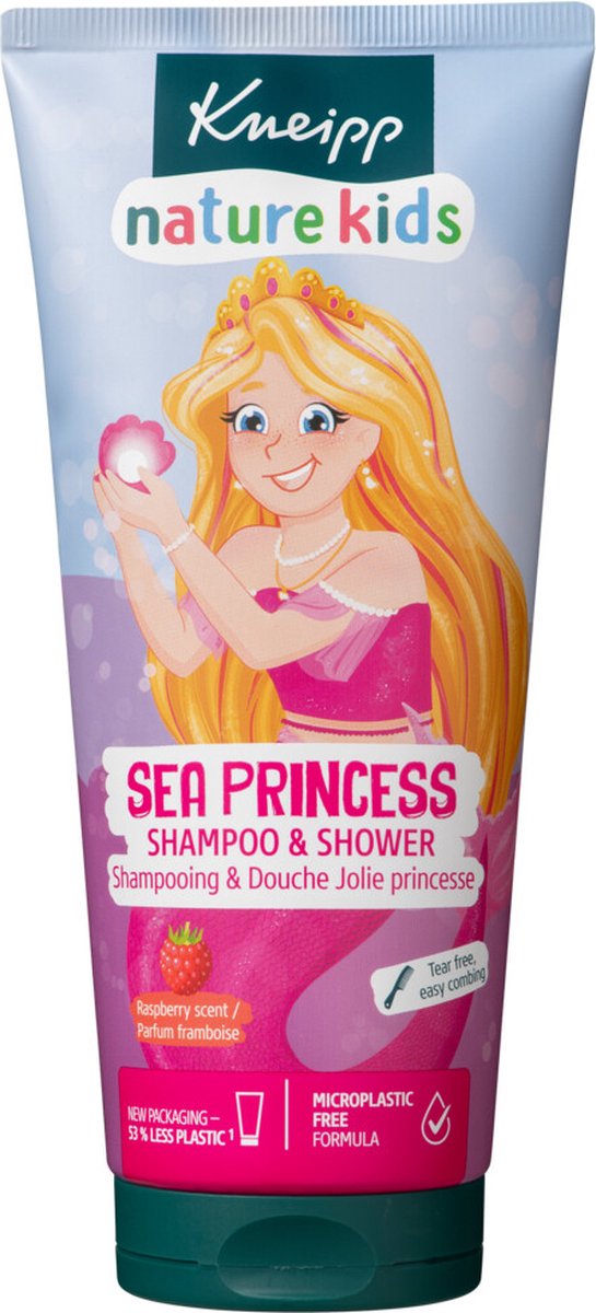 Kneipp Shampoo & Douche Prinsessen - 6 x 200 ml - Voordeelverpakking