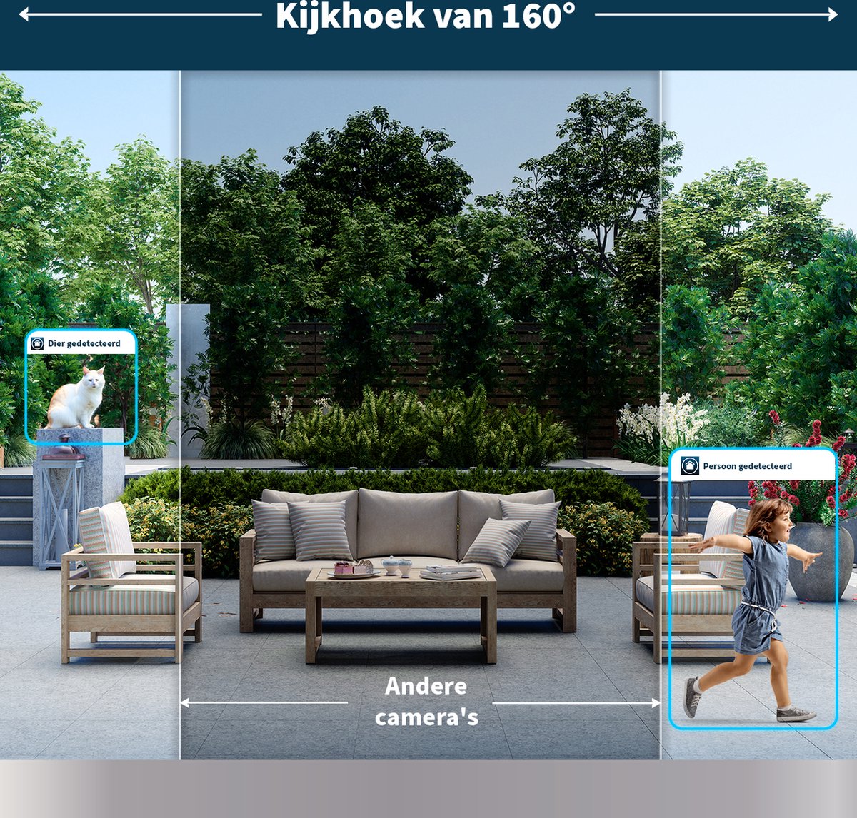 Arlo Pro 5 Draadloze Beveiligingscamera 2K+ voor Buiten - afbeelding 3