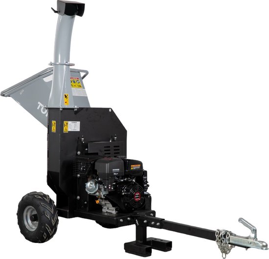 Hakselaar fijne materialen 420 cc benzine 120 mm elektrische start Torros HDK120 van Merkloos	 — afbeelding 2