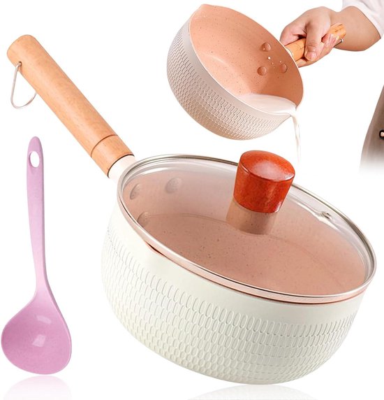 Frying Pans Induction with Nonstick Coating 28cm with Dekse, Omelette Pan Frying Pans Frying Pan, Cast Aluminum Granite Pan, Adapt to Gas Stove and Induction Cooker