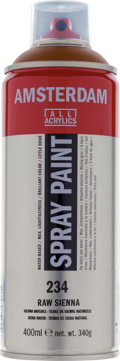 Spuitbusverf - Spraypaint - #234 - Sienna Naturel - Amsterdam - 400ml
