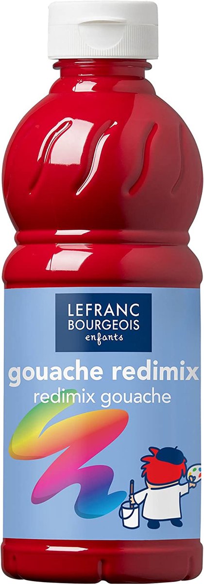 L&B Plakkaatverf Redimix Primary Red 500ml