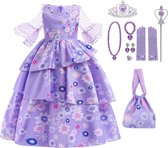 Encanto Mirabel Madrigal Cosplay kostuum Bloemenmeisje jurk Vakantie
