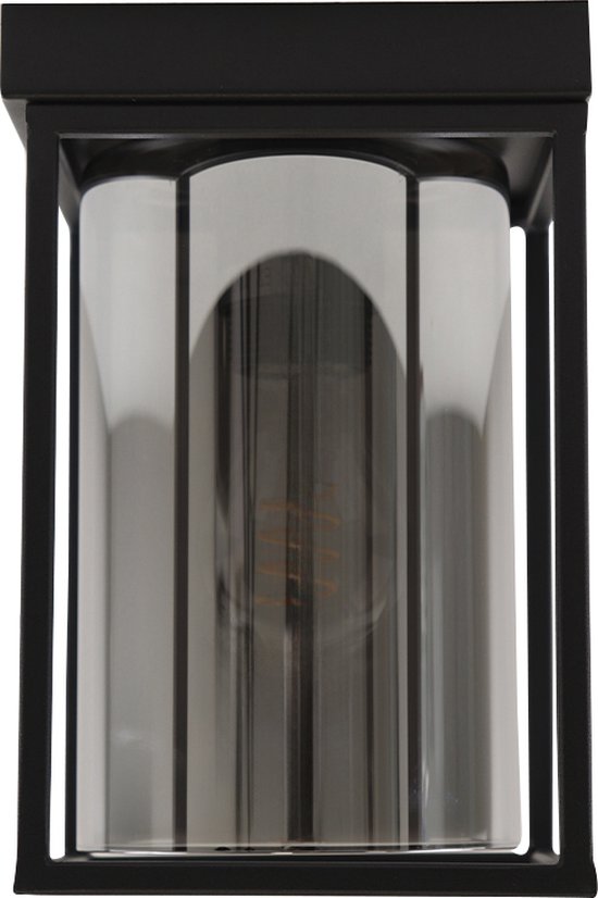 Olucia Jessa - Plafonnier - Zwart - E27