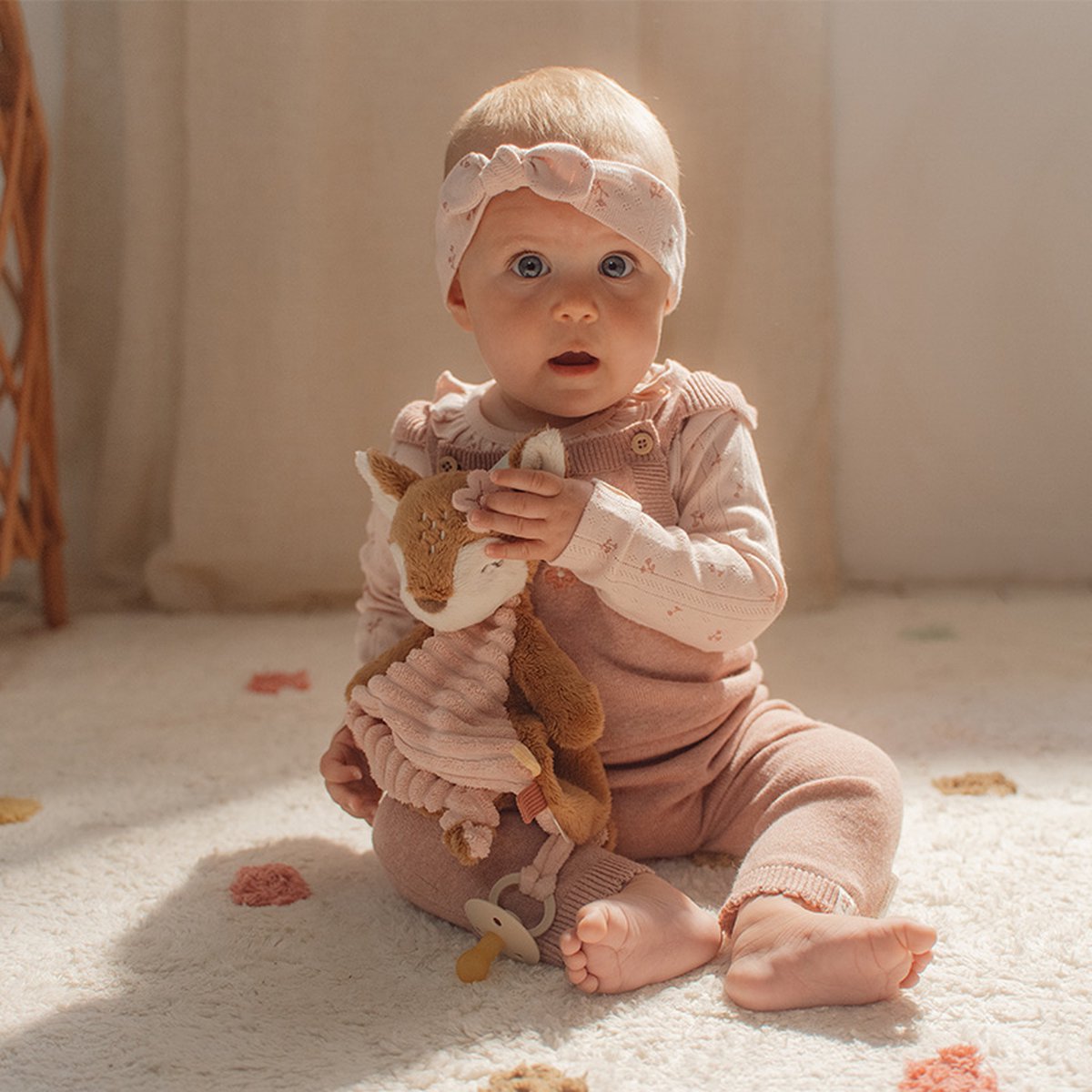Little Dutch Knuffeldoekje knuffel Hert - Fairy Garden — afbeelding 8