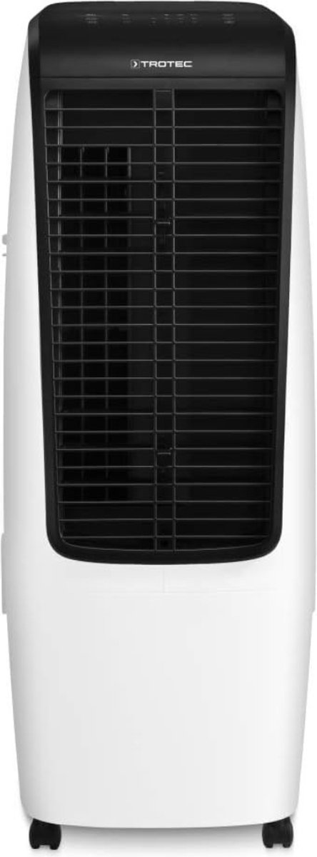 Trotec Mobiele Airco Zonder Afvoer Mobiele Aircooler met Afstandsbediening Mobiele Airco voor Slaapkamer met Timer Zwart Wit Ventilator