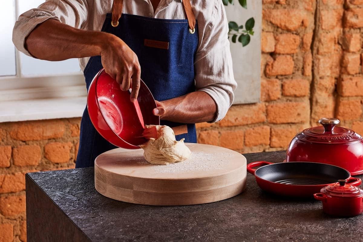Silicone pannenlikker kersenkleur - keukengerei met hangkaartje