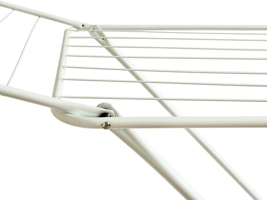 HOMIDEC Drying rack tower, space-saving laundry drying rack, tower laundry rack with wheels, folding wings and rotating side wings, stainless steel, standing drying rack, tower laundry rack, high