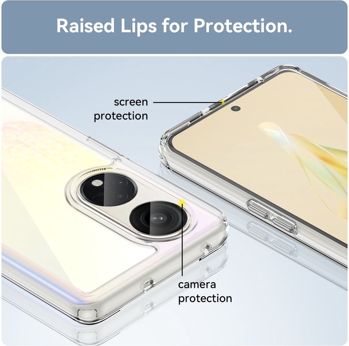 Mobigear Doorzichtig Hoesje geschikt voor OPPO Reno 8T 5G Telefoonhoesje Hardcase | Mobigear Crystal Backcover | Doorzichtig Telefoonhoesje Reno 8T 5G | Reno 8T 5G Case | Back Cover - Transparant