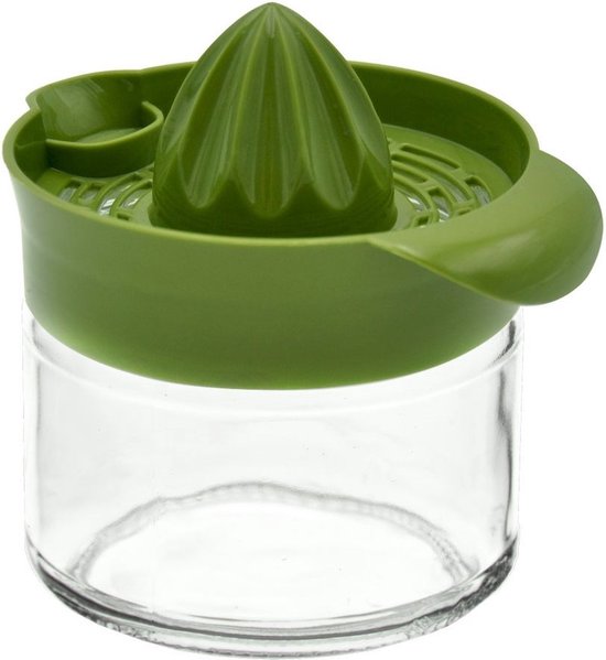 Citruspers Glas 300 ml - Citroenpers - Limoenpers - Handcitruspers - Handmatige - Fruitpers - Sinaasappel van Merkloos — afbeelding 2