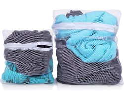 Mesh Waszak 2 stuks - Waszakjes - Waszakken voor Wasmachine - Herbruikbaar