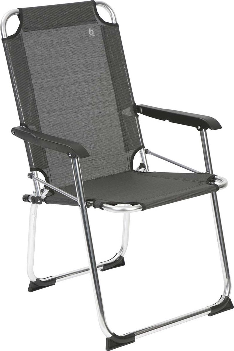 Bo-Camp Copa Rio Campingstoel - Klapstoel - Comfort Deluxe - Grijs
