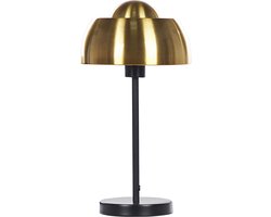 SENETTE - Tafellamp - Zwart/Goud - Metaal