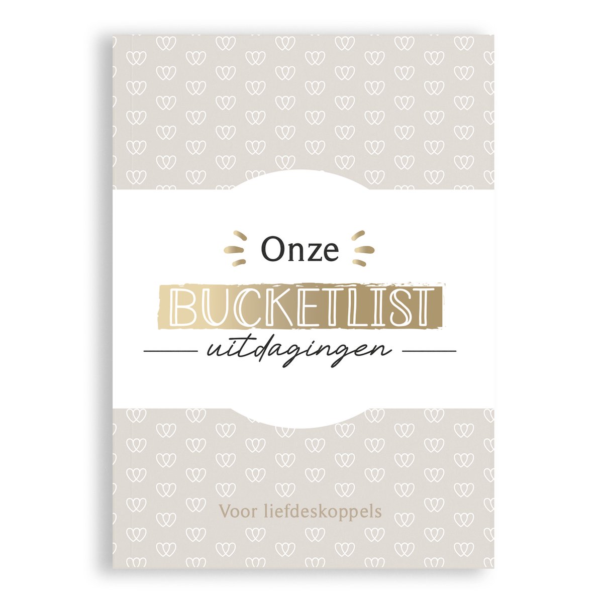 Fyllbooks - Onze Bucketlist Uitdagingen voor Liefdeskoppels - Invulboek - Dromen en Uitdagingen voor Koppels