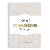 Fyllbooks - Onze Bucketlist Uitdagingen voor Liefdeskoppels - Invulboek - Dromen en Uitdagingen voor Koppels