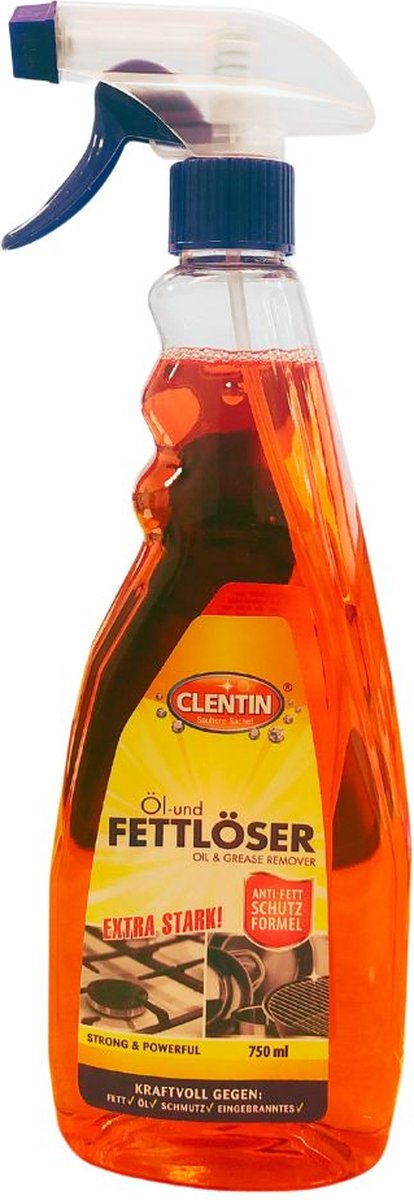 Clentin Olie- en Vetverwijderaar Doos 16 x 750 ml