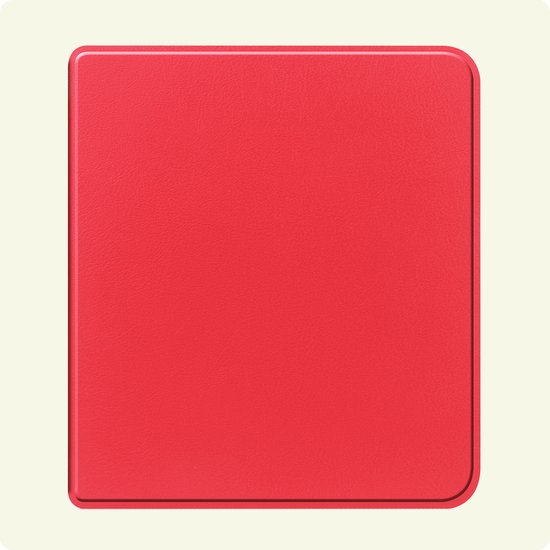 Hoesje Geschikt voor Kobo Libra Colour Hoes Bescherm Hoesje Case Sleep Cover - Hoes Geschikt voor Kobo Libra Colour Hoesje - Rood van Hoesje  — afbeelding 5