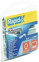 VR22 Rapid Agraf gaasklem - verzinkt - 215 nietjes