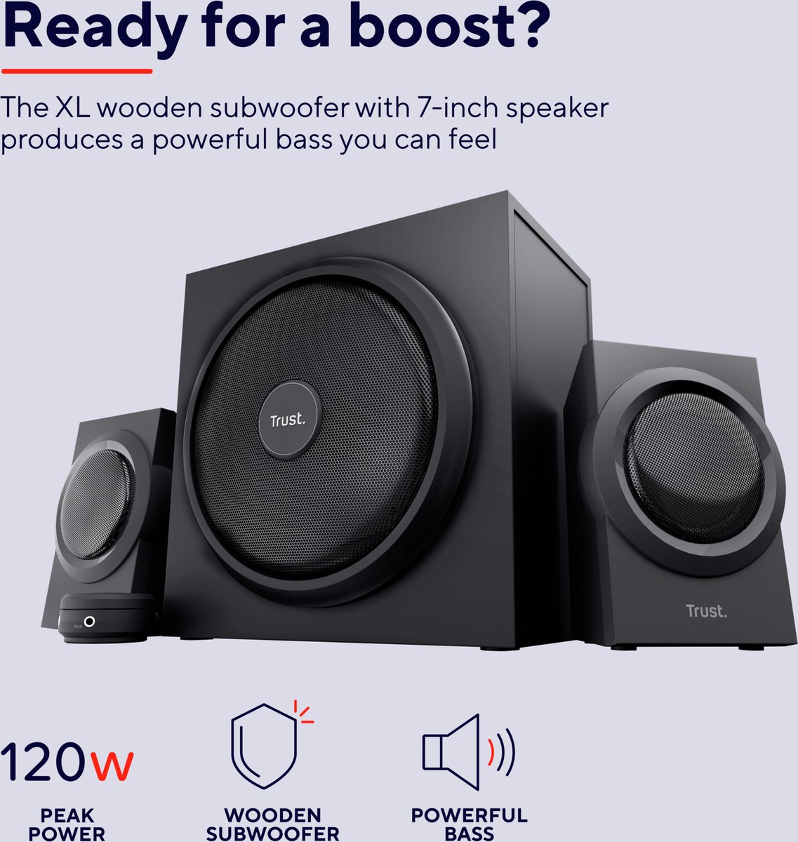 Trust Trust Yuri 2.1 Speakerset - afbeelding 4