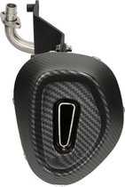Uitlaat sport V2 Piaggio & Vespa 50cc 4 takt 2V