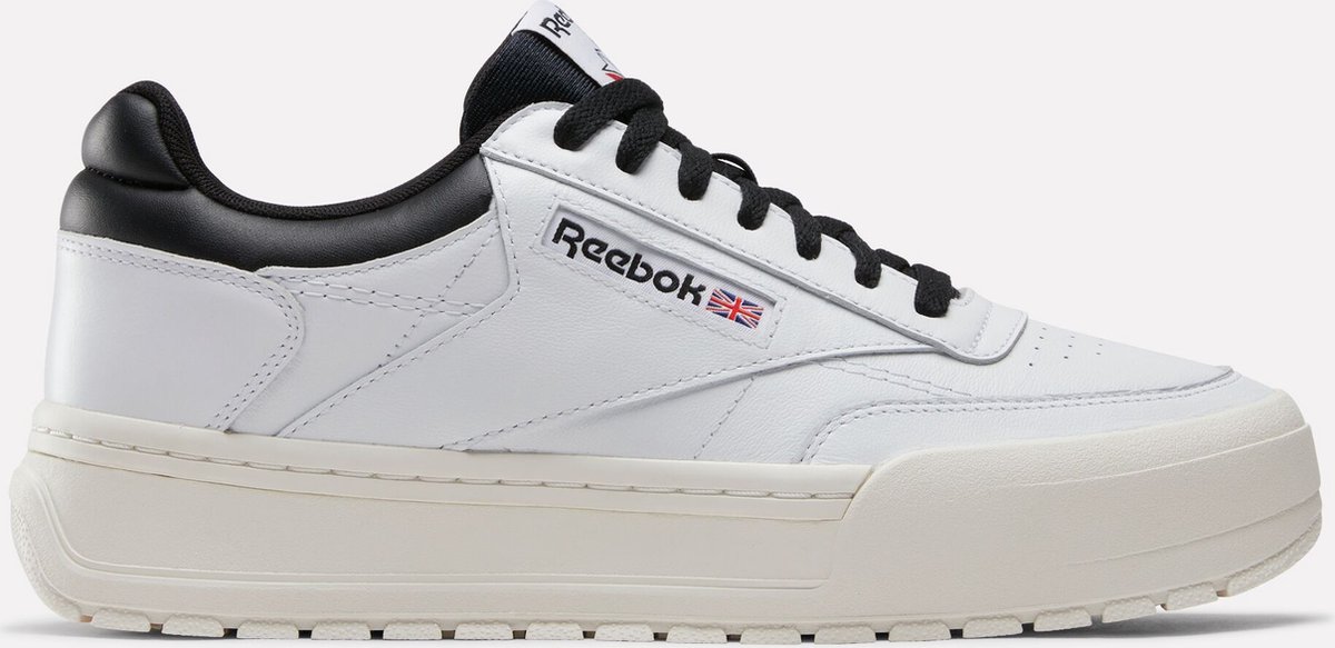Reebok CLUB C MEGACOURT Wit -Zwart Dames Sneakers - Wit -Zwart - Maat 38