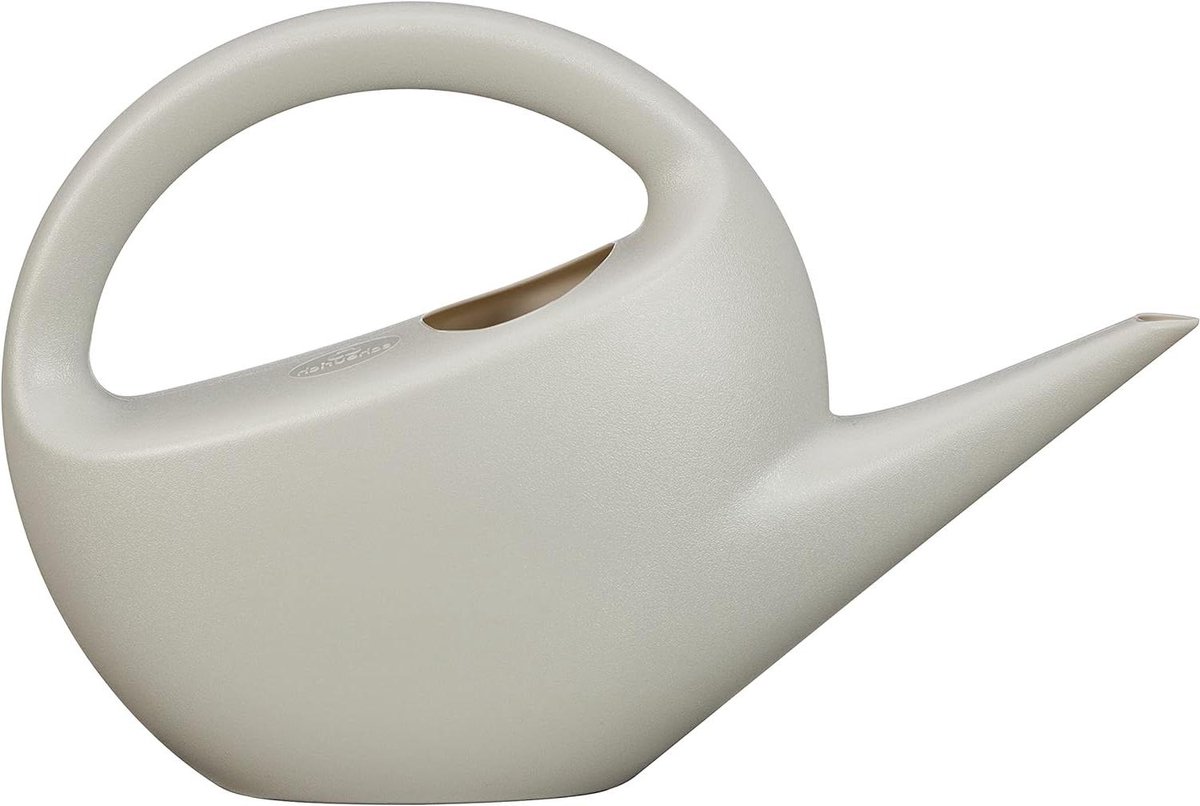 Gieter van kunststof - mat taupe - 402 cm breedte - 115 cm diepte - 266 cm hoog - 3 l vol.
