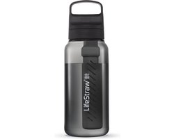 LifeStraw waterfilterfles Go 2.0 Nordic Noir 1 liter - Zwart