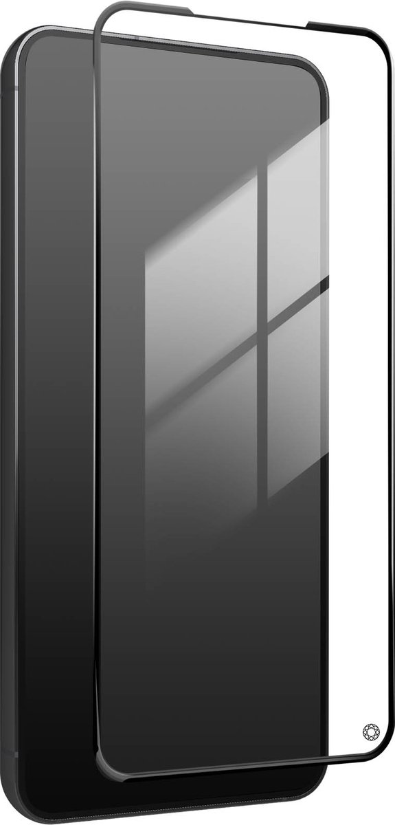 Force Case, Schermbeschermer Geschikt voor Samsung Galaxy S23+ 5G in origineel 2.5D organisch glas, Transparant