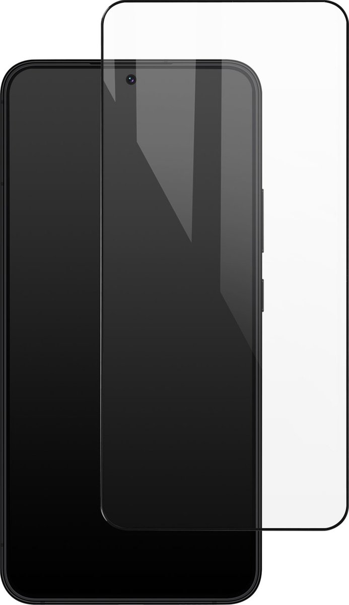 BLUEO, Tempered Glass Screenprotector Geschikt voor Samsung Galaxy S22, Zwart