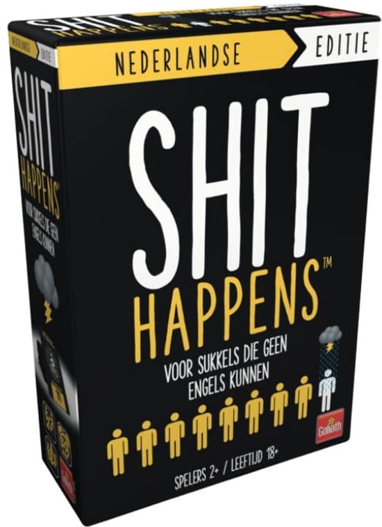 Shit Happens 18+ - Nederlandstalig Kaartspel - Partyspel