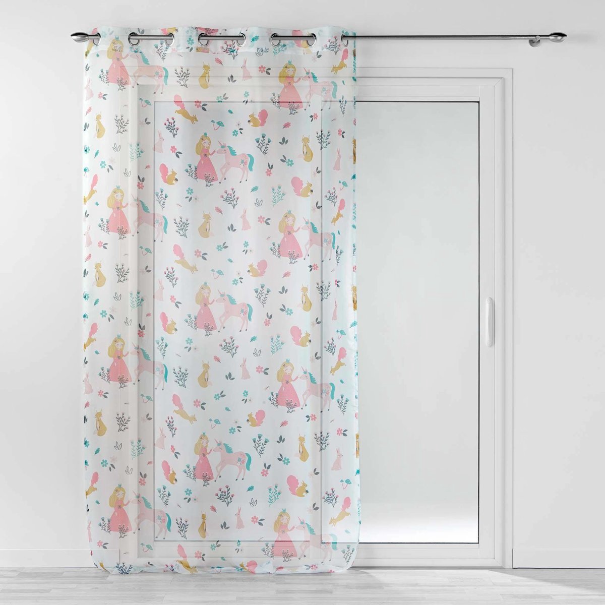 Gordijn met ringen LICORNE, 140 x 240 cm