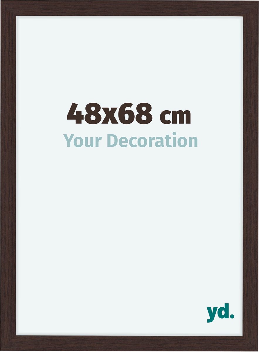 yd. Your Decoration - Fotolijst 48x68 cm - MDF - Eiken Donker - Como