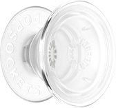 PopSockets PopGrip - Verwisselbare Telefoonbutton en Standaard - Doorzichtig