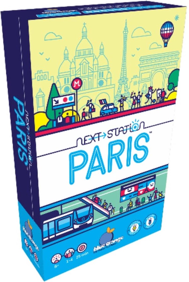 Blue Orange Next Station Paris Kaartspel