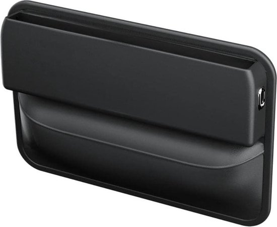 Yumzeco Autostoel Gap Filler, 2 STKS Auto Voorstoel Side Gap Storage Organizer. Seat Gap Filler met PU Lederen Opbergorganiser. Autostoel spleet zakken voor telefoons, zonnebrillen, kaarten en