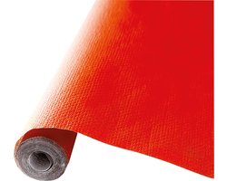 Givi Italia Tafelkleed op rol - 2x - papier - rood - rechthoekig - 120cm x 5m - Feest/bruiloft tafelkleden
