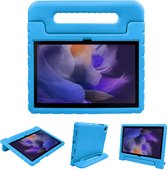 iMoshion Tablet Hoes Kinderen Geschikt voor Samsung Galaxy Tab A8 (2021/2022) - iMoshion Kidsproof Backcover met handvat - Blauw