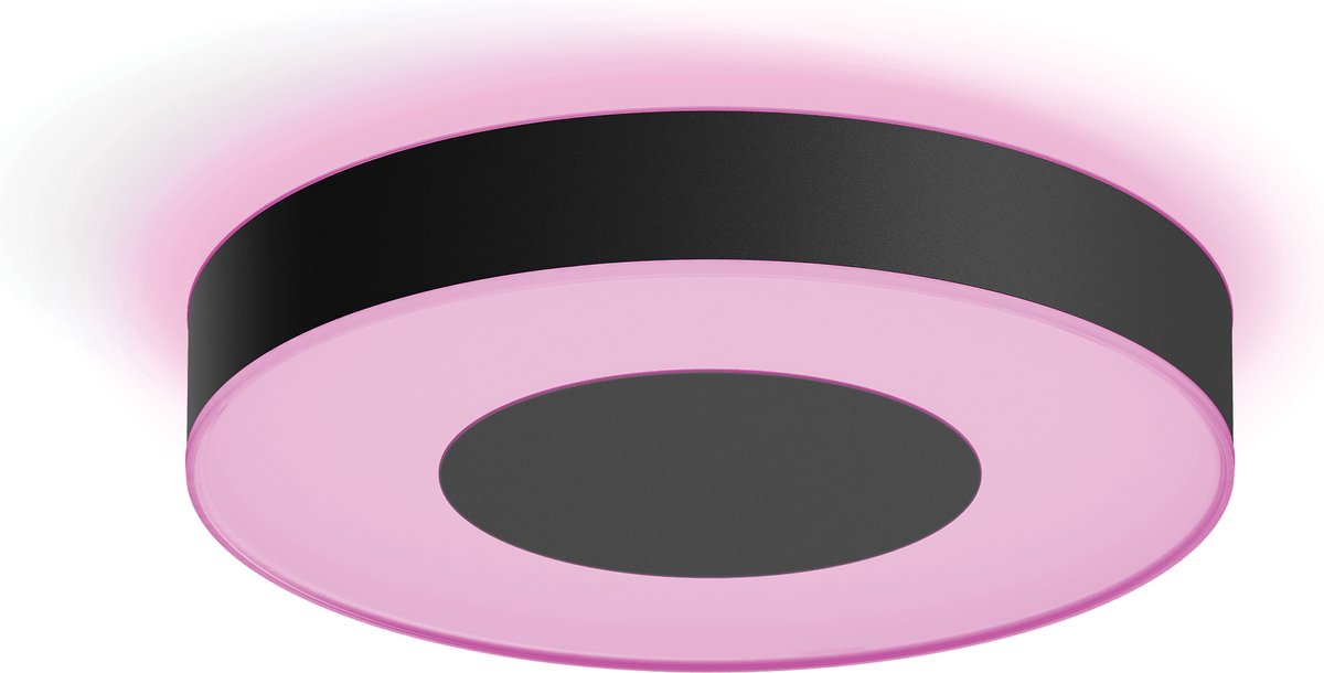 Philips Hue Infuse plafondlamp - wit en gekleurd licht - zwart - 42cm — afbeelding 2