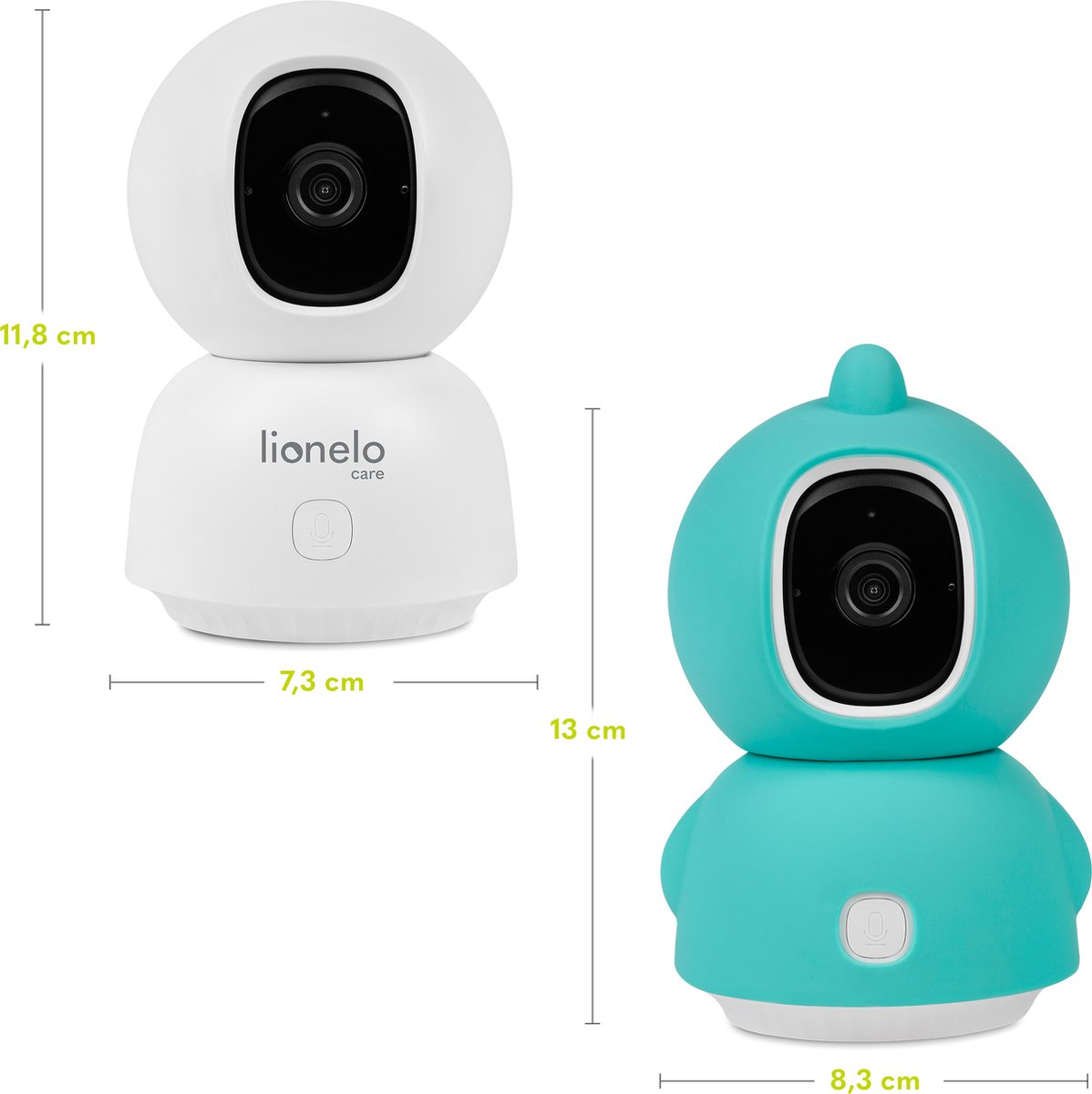 Lionelo Babyline View Babyfoon met Camera - 330° App-gestuurd - afbeelding 3
