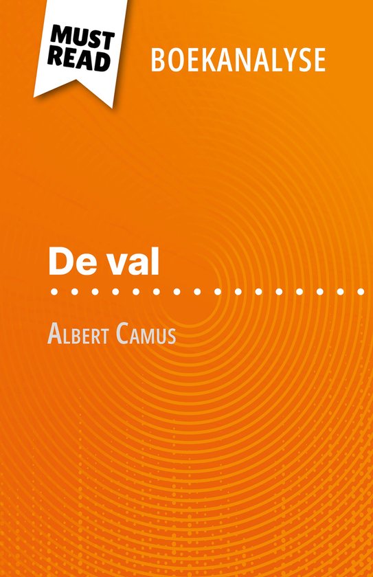 De val van Albert Camus (Boekanalyse) - cover