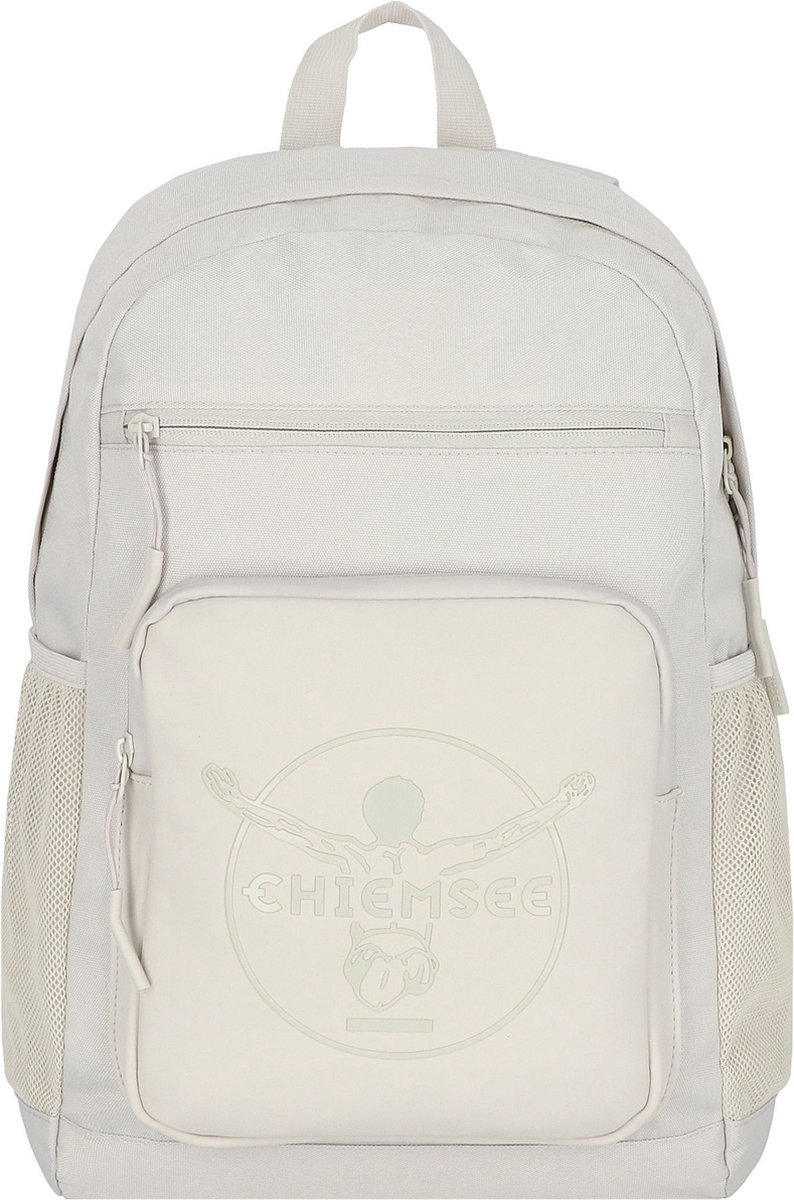 CHIEMSEE Vrije tijd rugzak Rugzak met laptopvak Backpack Creme Beige