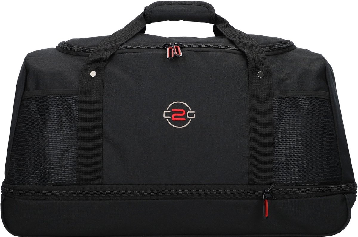 NOWI Sporttas 55 cm met uitbreidingsplooi - schwarz