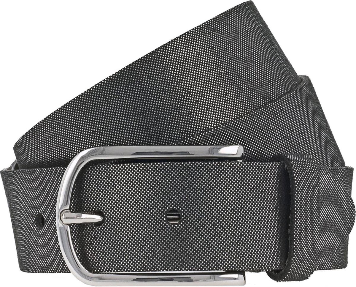 Vanzetti Riem leer - Dames - 105 cm - black-silver