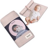 Lionelo Bamboo Swaddle - Inbakerdoek / Babydeken 120x120 cm - 100% Bamboe Katoen - Antibacterieel, Schimmelwerend & Hypoallergeen - Thermoregulerend - Wasbaar - Zacht & Ademend - Voor Gevoelige Huid