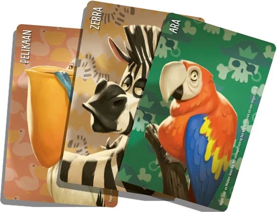999 Games - Similo: Wilde Dieren - Kaartspel - Coöperatief kaartspel - Klein cadeautje