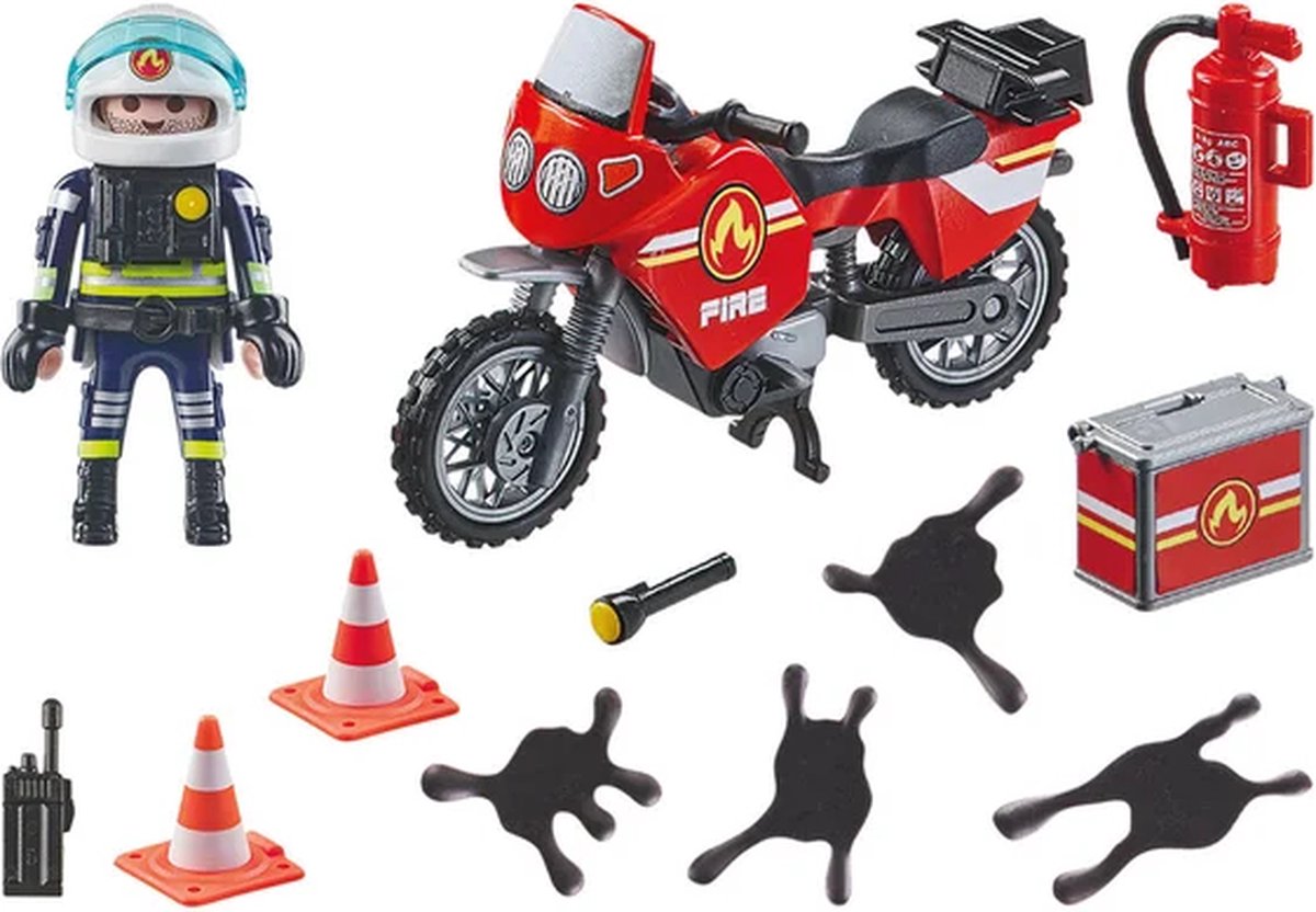 PLAYMOBIL Action Heroes Brandweer op de plaats van het ongeval - 71466 — afbeelding 11
